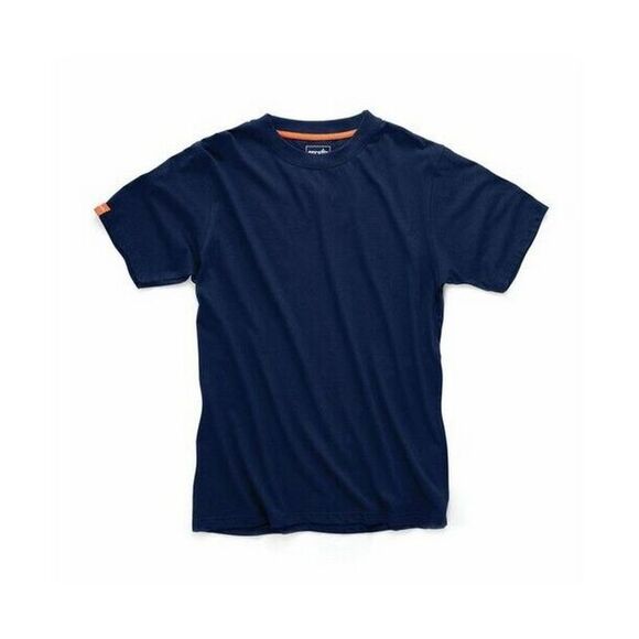 Scruffs Mens Work T-Shirt / Navy - Picture 1 of 2